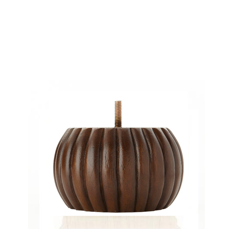 Carved Bun Walnut 3