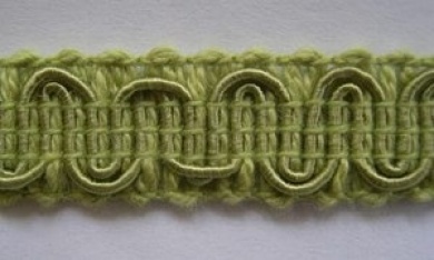 Rayon Scroll Gimp - L43 Leaf Green