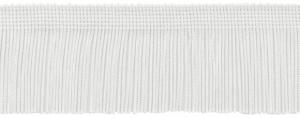 Chainette Fringe 4" - A01 White