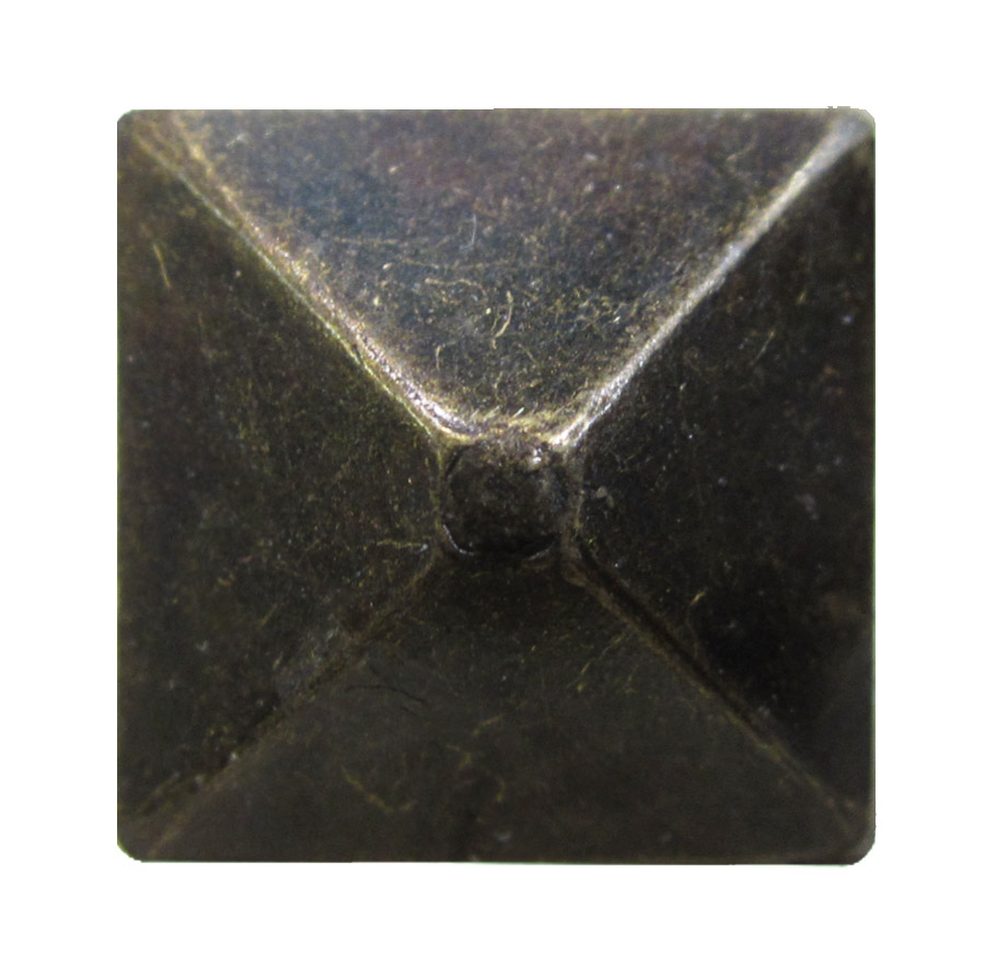 Bronze Ren. Square Pyramid 100/BX Head Size:3/4