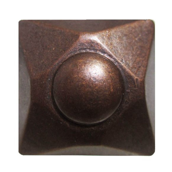 Bronze #93 Square Dome Nail 80/Box Head Size:13/16