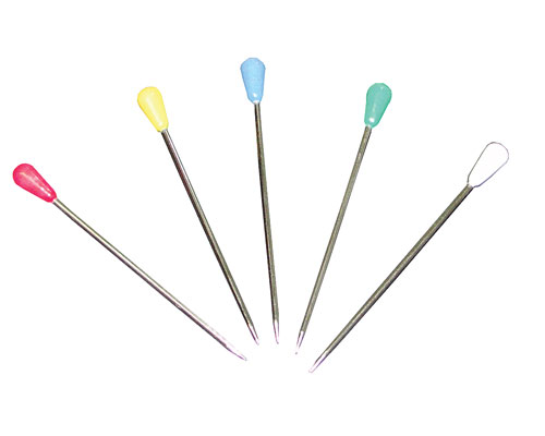 C.S. Osborne Yellow Plastic Head Upholstery Pins Larger Image-Size & Fit Guide 