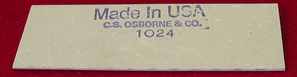 C.S Osborne Sharpening Stone #1024