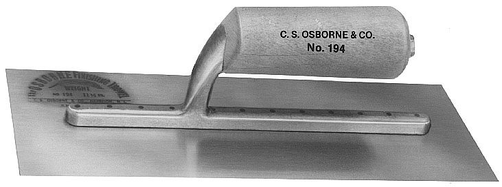 C.S. Osborne Deluxe Plastering Trowel