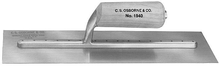 C.S. Osborne Cement Finishing Trowel