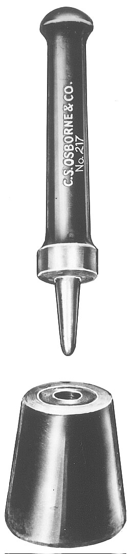 C.S. Osborne Grommet Inserting Die 217-10