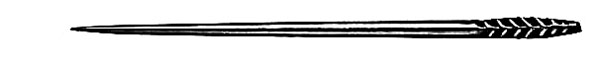 C.S. Osborne Stabbing Awl With Round Point Larger Image-Size & Fit Guide 