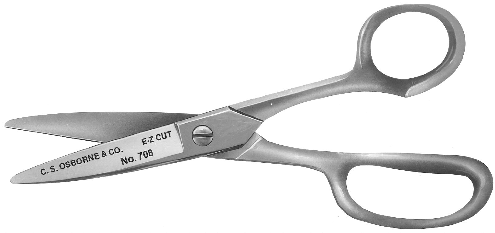 C.S. Osborne E-Z Cut Leather Shears #708