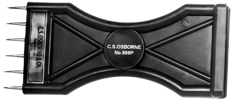 C.S. Osborne Plastic Stretcher (Groove End)