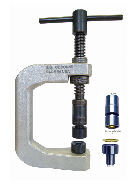 C.S. Osborne Portable Snap & Grommet Setter