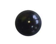 C.S. Osborne Upholstery Nail 7160-BL 1/2 - Black Lacquered Glossy Larger Image-Size & Fit Guide 