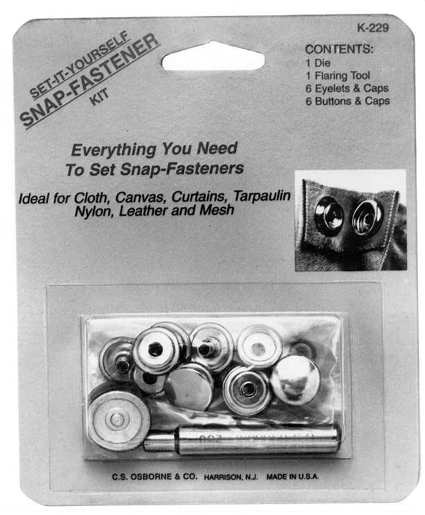 C.S. Osborne Economic Snap Set Kit