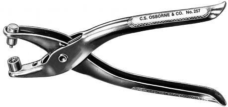 C.S. Osborne Eyelet Setter - 3/16" - # 257