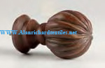 Buckingham Twisted Ball Finial (pair)