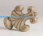 Buckingham Swirl Finial (pair)