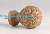 Buckingham Paisley Ball Finial (pair)