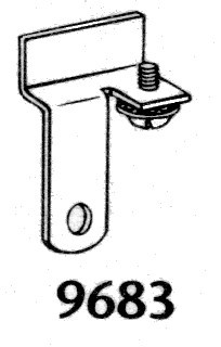 Kirsch Architrac End Stop for 94003 Series - 9683