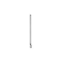 Kirsch Architrac 16" PVC For Cubicle Curtain Drop Hangers - 9689