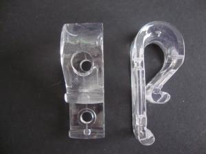 Cord Guide And Hold Down Device (P Clip) - Clear 10 Per Bag