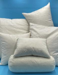 Designer 25% White Feather 75% Goose Down Pillow Insert
