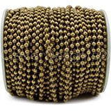 #10 Antique Brown On Brass Chain - 500' Per Roll