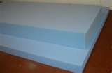 High Density FR Blue Upholstery Firm Foam Sheet 3