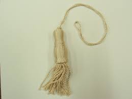 4" Bullion Tassels Cream - 36 Per Bag