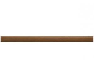 2" Diameter 4' Fluted Wood Pole - 820 - Estate Oak