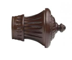 2" Wood Trends Charleston Finial - 083 - Mahogany