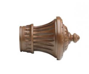 2" Wood Trends Charleston Finial - 085 - Walnut