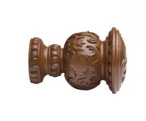 2" Wood Trends Reign Finial - 085 - Walnut