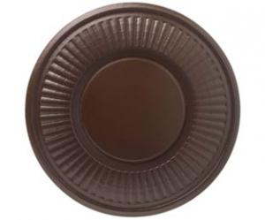 Wood Trends 4-1/2" Holdback Medallion With Post Arm - 083 - Mahogany