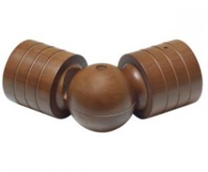 Wood Trends Swivel Socket For 2" .Wood Pole - 085 - Walnut