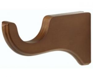 6" Wood Trends Bracket For 2" Pole - 085 - Walnut