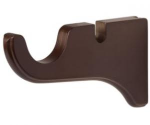 2" Wood Trends Double Bracket - 083 - Mahogany