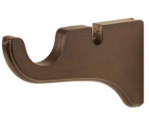 2" Wood Trends Double Bracket - 827 - Hazelnut