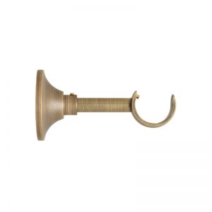 Standard Wall Bracket Brushed Brass 27 Larger Image-Size & Fit Guide 