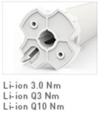 Rollease Li-Ion Q10 Battery Motor