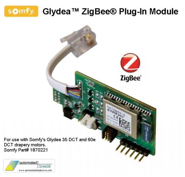 ZIGBEE Module For Drapery Motors Larger Image-Size & Fit Guide 