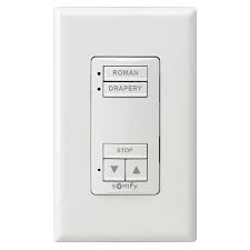 Somfy DecoFlex WireFree, RTS 2 Wall Switch - Pure