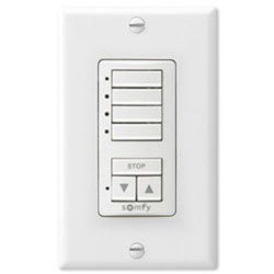 Somfy DecoFlex WireFree, RTS 4 Wall Switch - Pure