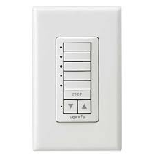 Somfy DecoFlex WireFree, RTS 5 Wall Switch - Pure